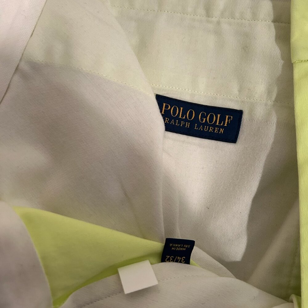 POLO GOLF RALPH LAUREN NEON CHINO - Picture 8 of 8